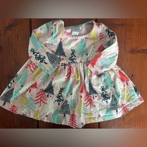 Hanna Andersson 12-18m Christmas tree dress